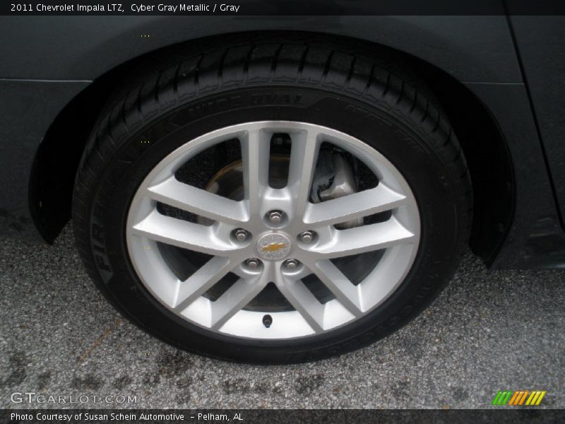 Cyber Gray Metallic / Gray 2011 Chevrolet Impala LTZ