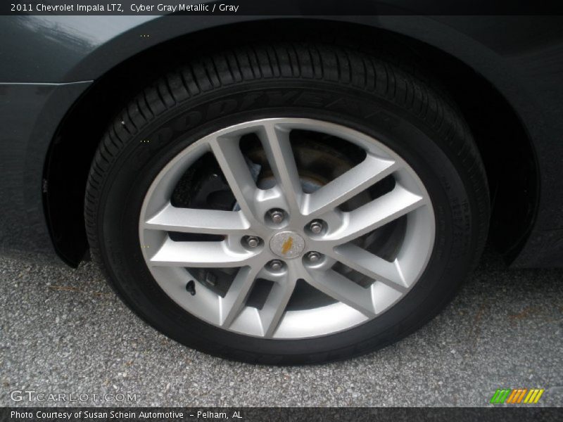 Cyber Gray Metallic / Gray 2011 Chevrolet Impala LTZ
