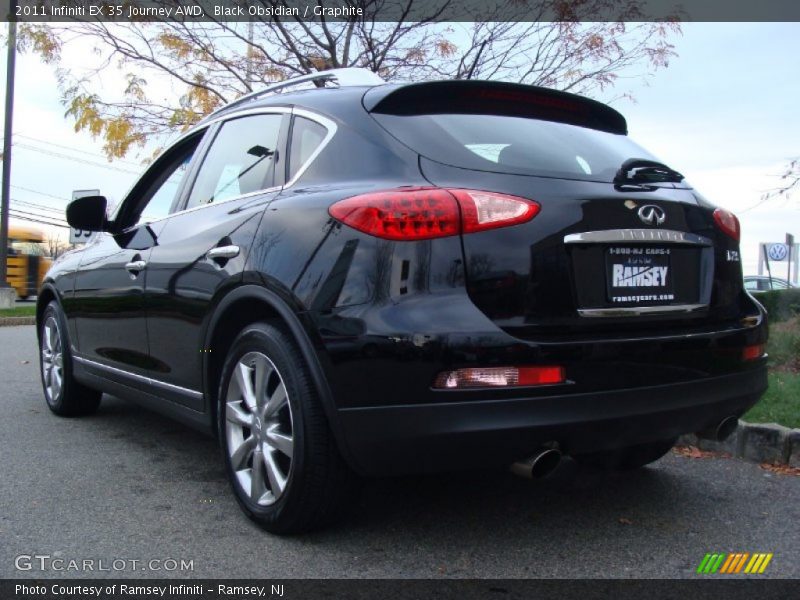 Black Obsidian / Graphite 2011 Infiniti EX 35 Journey AWD