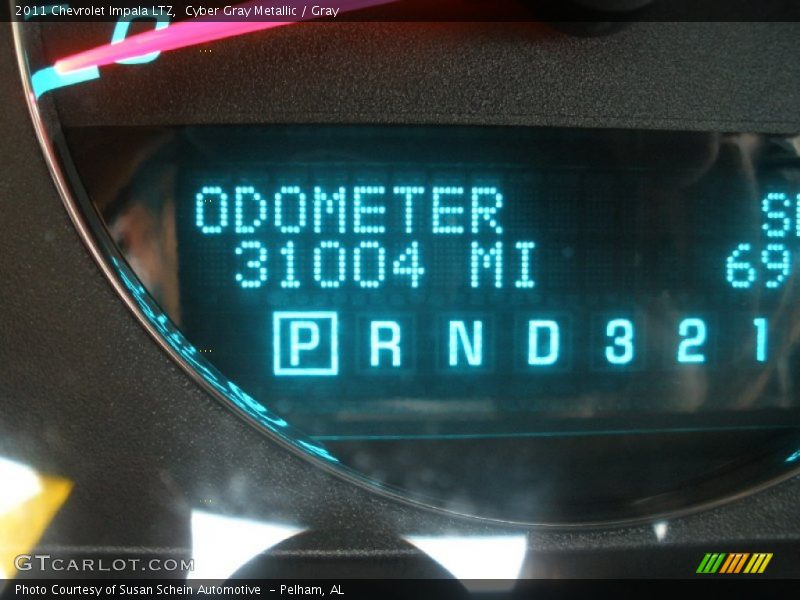 Cyber Gray Metallic / Gray 2011 Chevrolet Impala LTZ