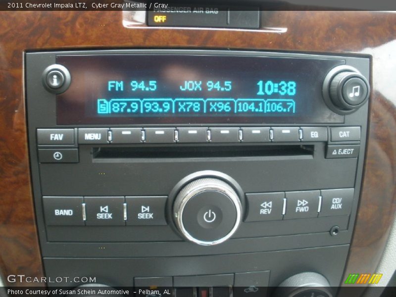 Cyber Gray Metallic / Gray 2011 Chevrolet Impala LTZ