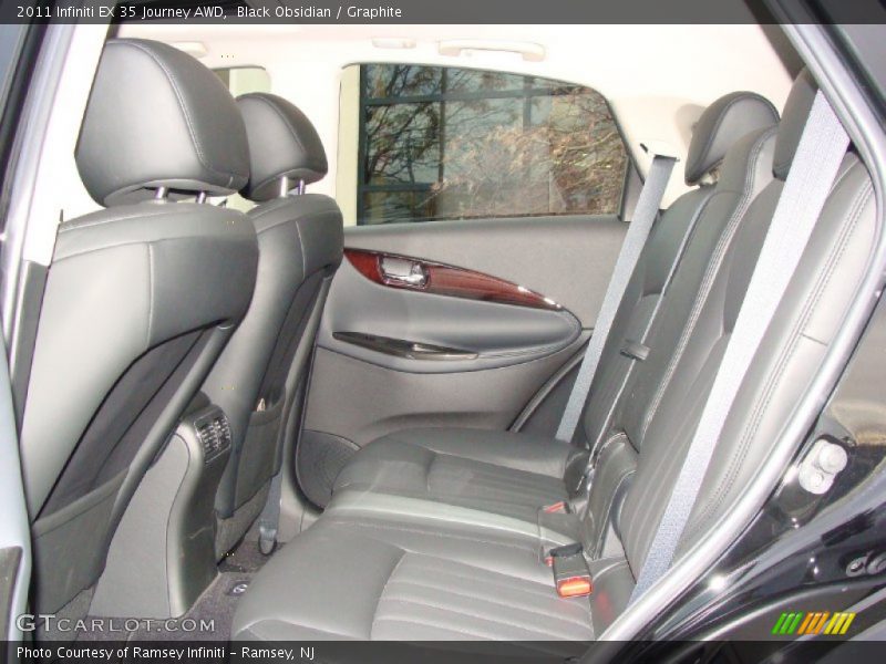  2011 EX 35 Journey AWD Graphite Interior