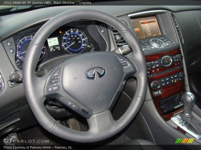 Dashboard of 2011 EX 35 Journey AWD