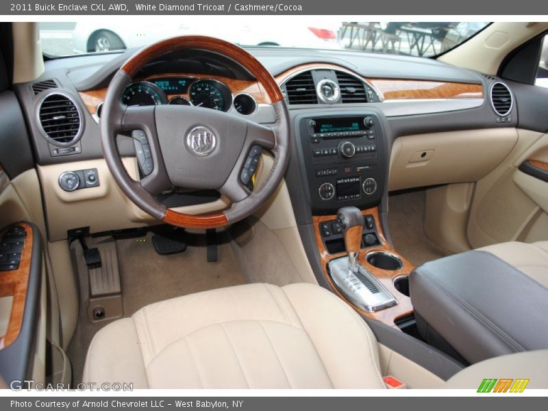 Dashboard of 2011 Enclave CXL AWD