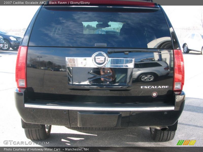 Black Raven / Ebony/Ebony 2007 Cadillac Escalade AWD