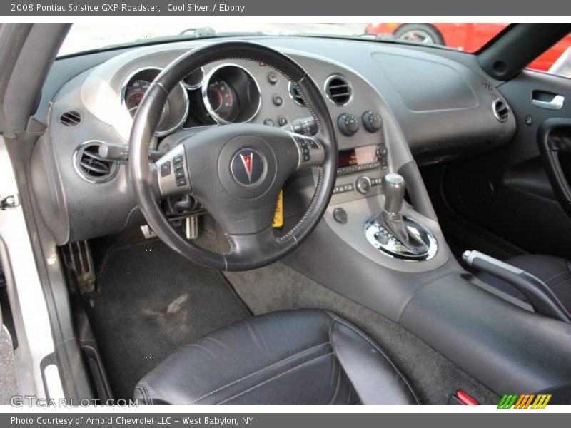 Dashboard of 2008 Solstice GXP Roadster
