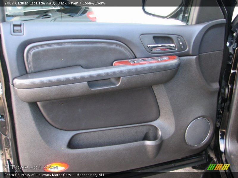Black Raven / Ebony/Ebony 2007 Cadillac Escalade AWD