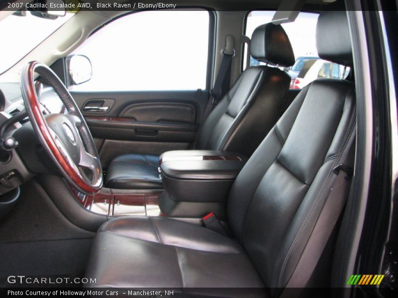 Black Raven / Ebony/Ebony 2007 Cadillac Escalade AWD