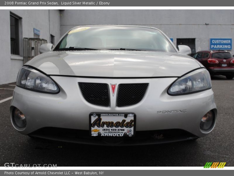 Liquid Silver Metallic / Ebony 2008 Pontiac Grand Prix Sedan