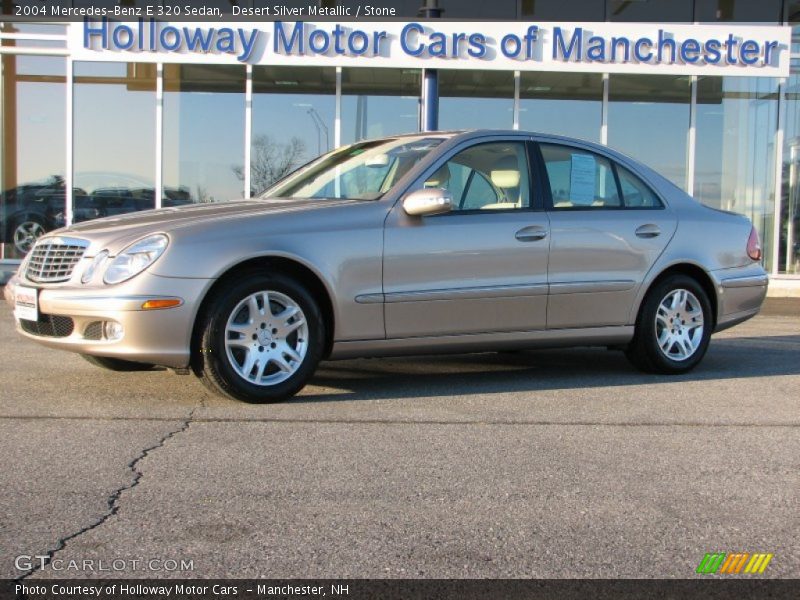 Desert Silver Metallic / Stone 2004 Mercedes-Benz E 320 Sedan