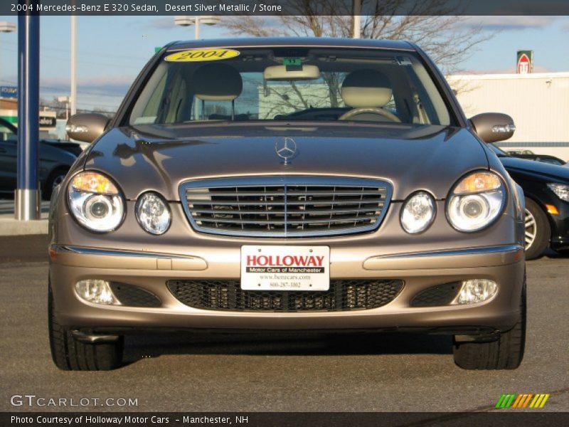 Desert Silver Metallic / Stone 2004 Mercedes-Benz E 320 Sedan