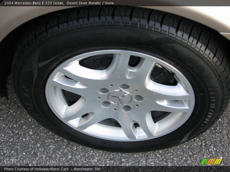 Desert Silver Metallic / Stone 2004 Mercedes-Benz E 320 Sedan