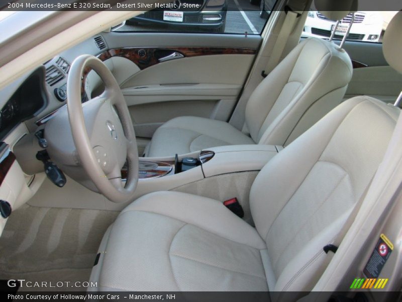 Desert Silver Metallic / Stone 2004 Mercedes-Benz E 320 Sedan