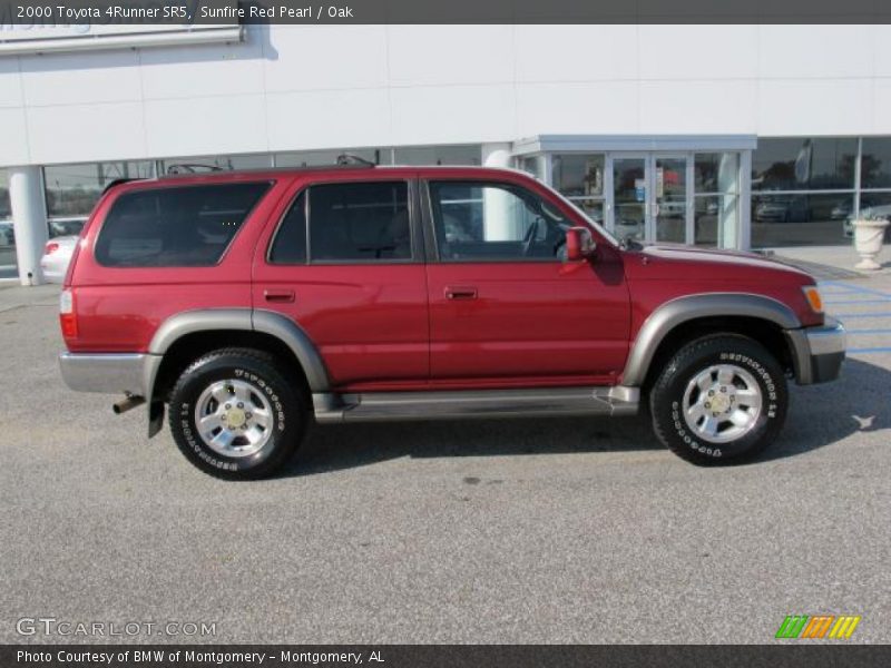 Sunfire Red Pearl / Oak 2000 Toyota 4Runner SR5