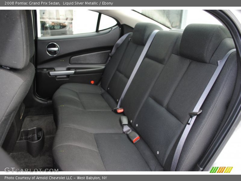 Liquid Silver Metallic / Ebony 2008 Pontiac Grand Prix Sedan