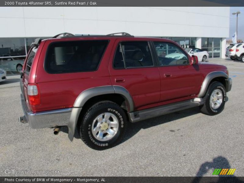 Sunfire Red Pearl / Oak 2000 Toyota 4Runner SR5