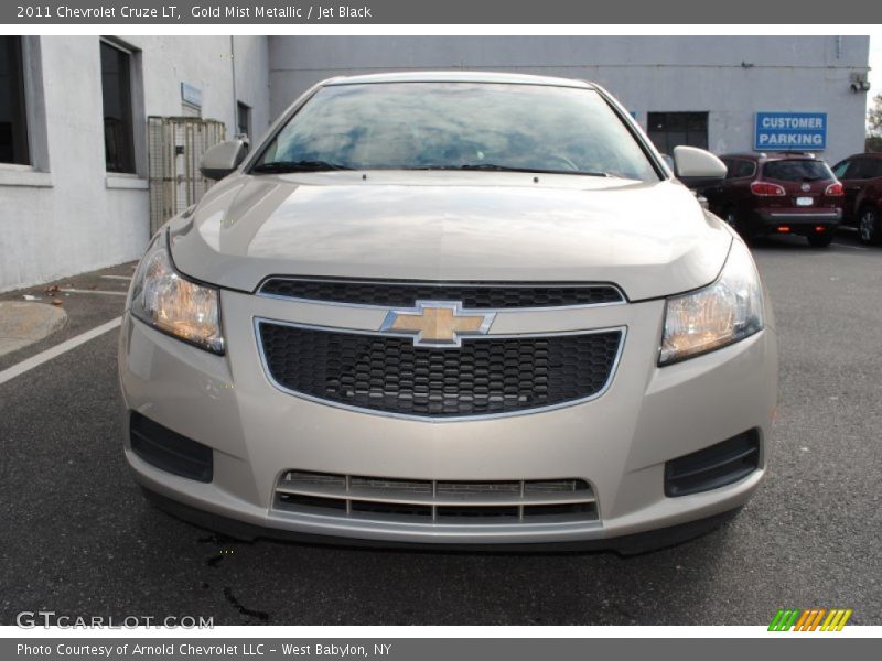 Gold Mist Metallic / Jet Black 2011 Chevrolet Cruze LT