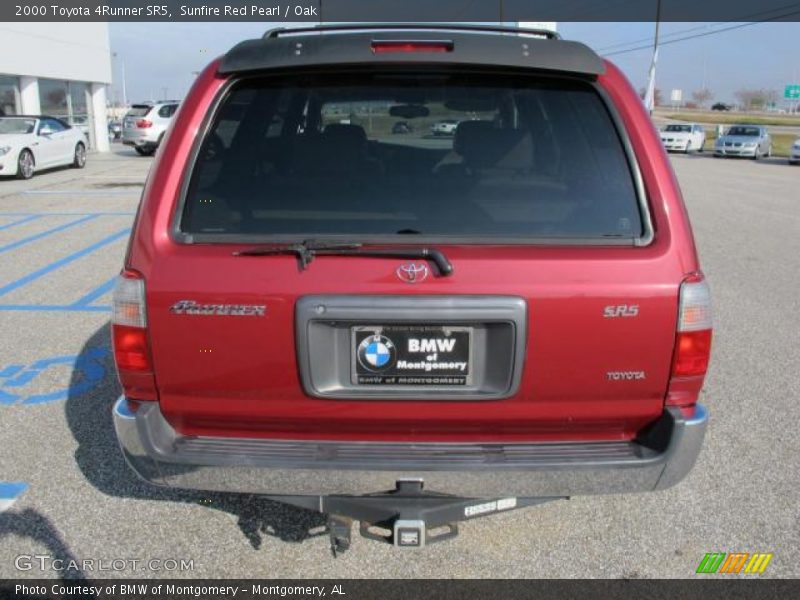 Sunfire Red Pearl / Oak 2000 Toyota 4Runner SR5