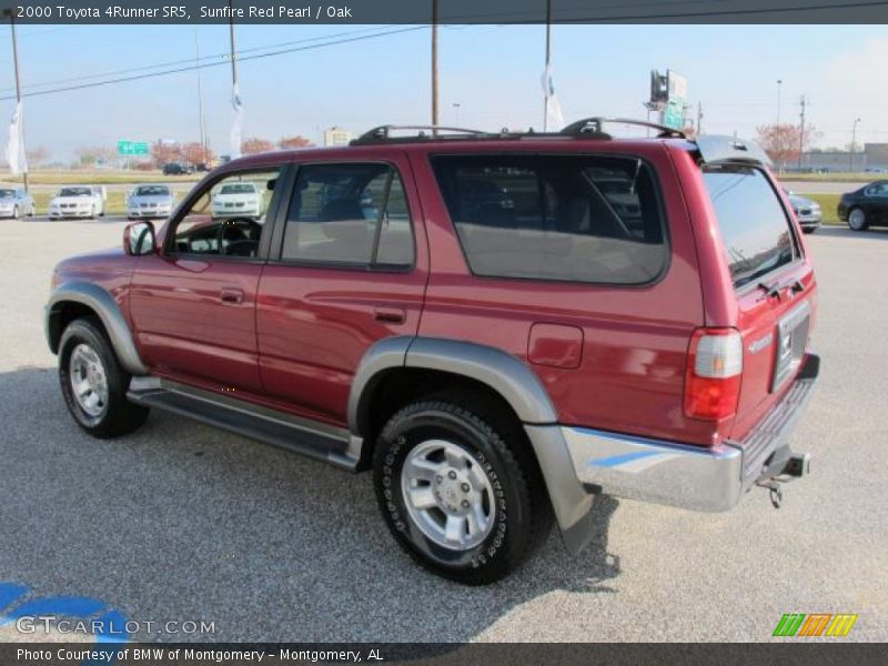 Sunfire Red Pearl / Oak 2000 Toyota 4Runner SR5