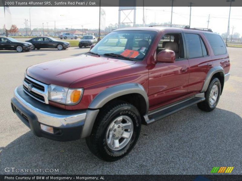 Sunfire Red Pearl / Oak 2000 Toyota 4Runner SR5