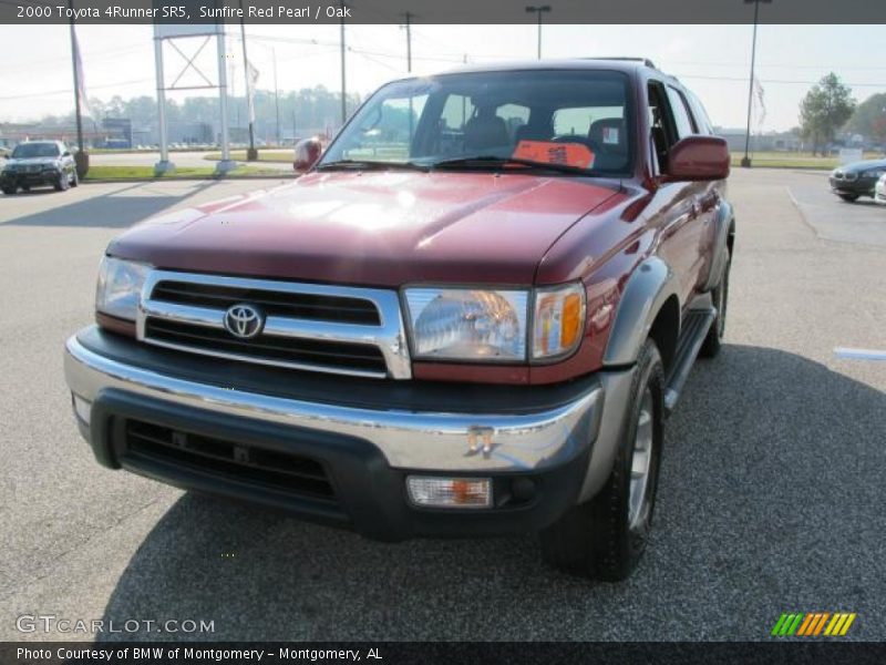 Sunfire Red Pearl / Oak 2000 Toyota 4Runner SR5