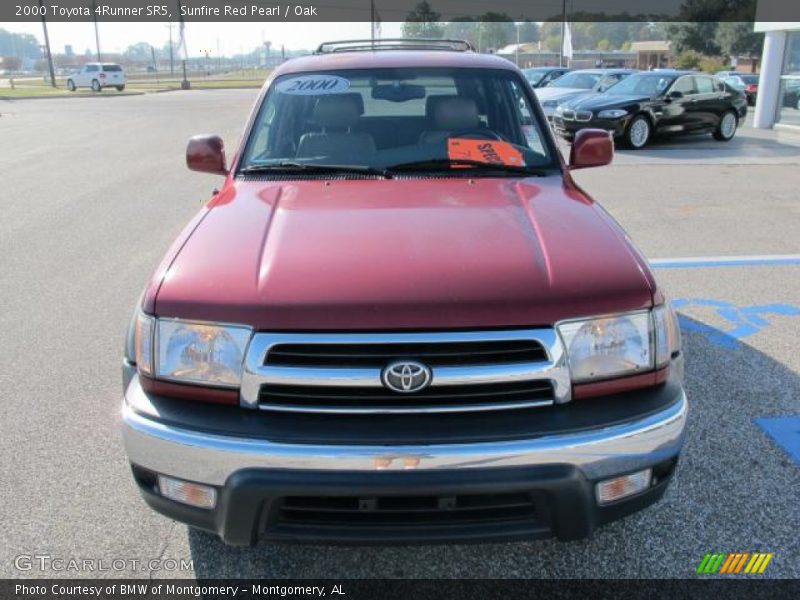 Sunfire Red Pearl / Oak 2000 Toyota 4Runner SR5
