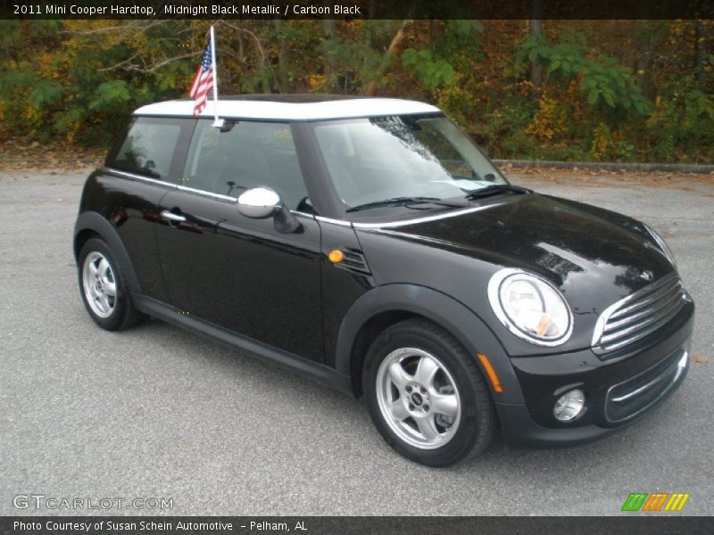 Midnight Black Metallic / Carbon Black 2011 Mini Cooper Hardtop