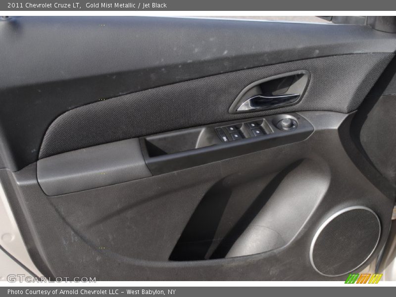 Gold Mist Metallic / Jet Black 2011 Chevrolet Cruze LT