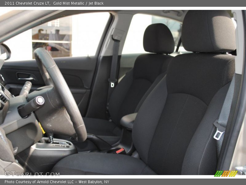 Gold Mist Metallic / Jet Black 2011 Chevrolet Cruze LT