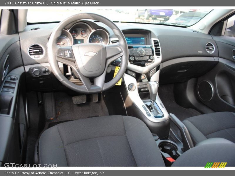 Gold Mist Metallic / Jet Black 2011 Chevrolet Cruze LT