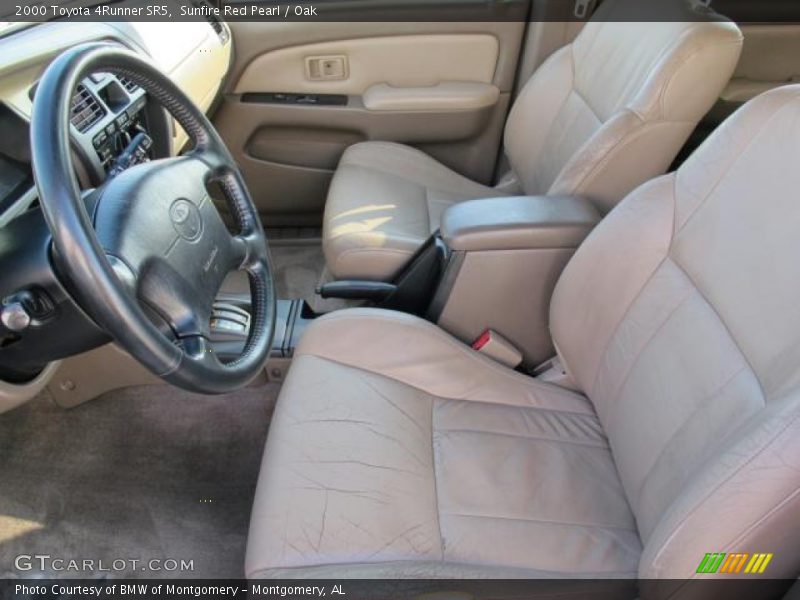 Sunfire Red Pearl / Oak 2000 Toyota 4Runner SR5