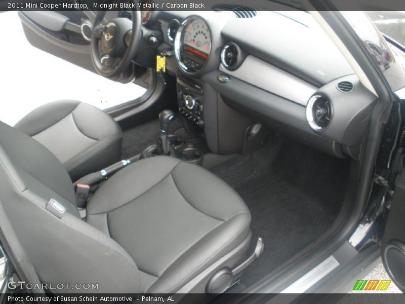 Midnight Black Metallic / Carbon Black 2011 Mini Cooper Hardtop