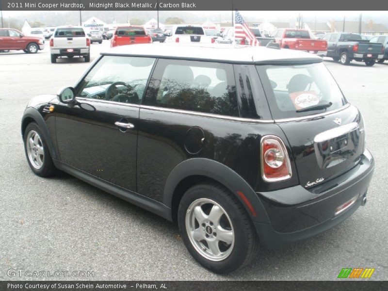 Midnight Black Metallic / Carbon Black 2011 Mini Cooper Hardtop