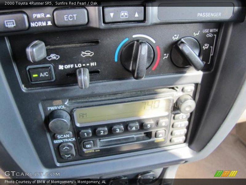 Sunfire Red Pearl / Oak 2000 Toyota 4Runner SR5