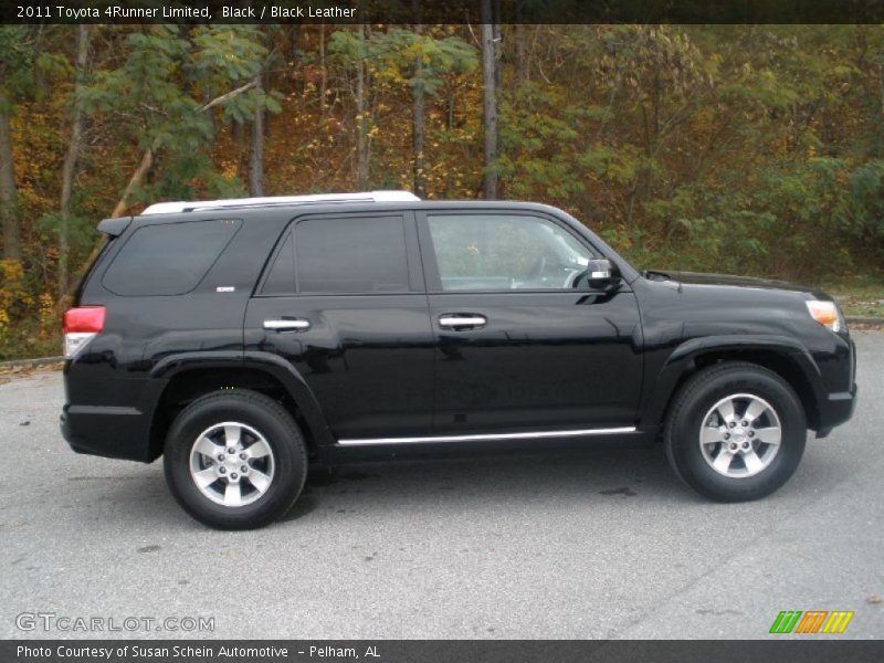 Black / Black Leather 2011 Toyota 4Runner Limited