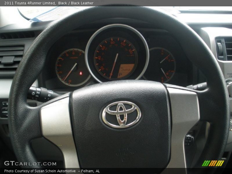 Black / Black Leather 2011 Toyota 4Runner Limited