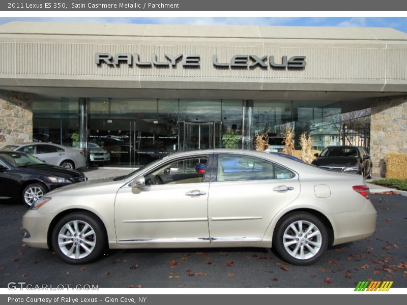 Satin Cashmere Metallic / Parchment 2011 Lexus ES 350