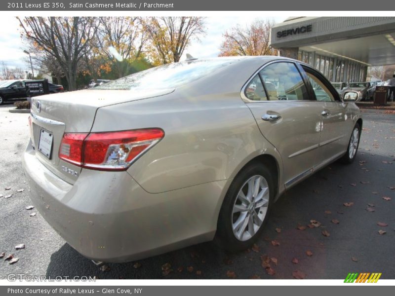Satin Cashmere Metallic / Parchment 2011 Lexus ES 350