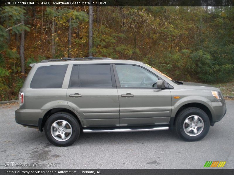 Aberdeen Green Metallic / Olive 2008 Honda Pilot EX 4WD