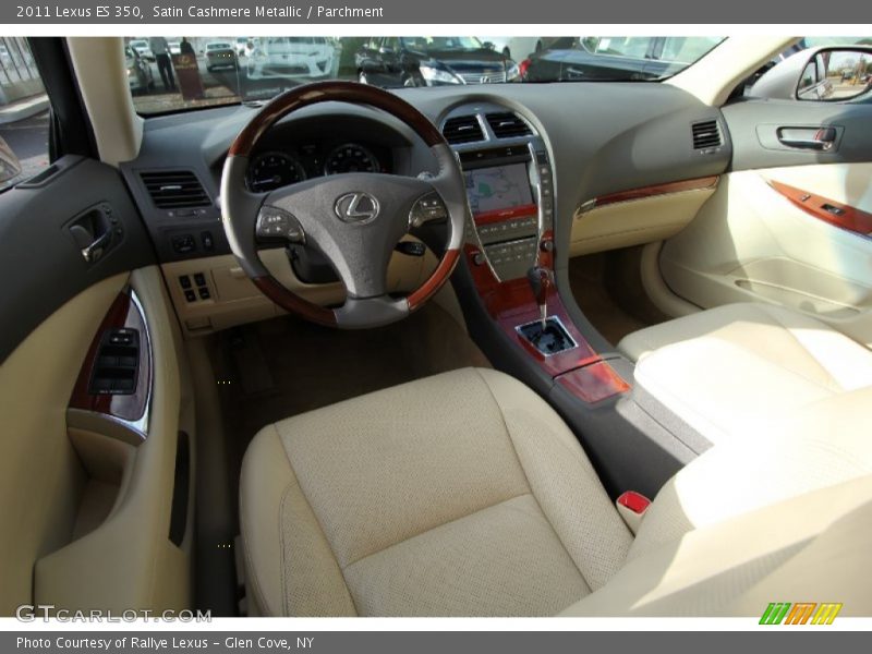 Satin Cashmere Metallic / Parchment 2011 Lexus ES 350