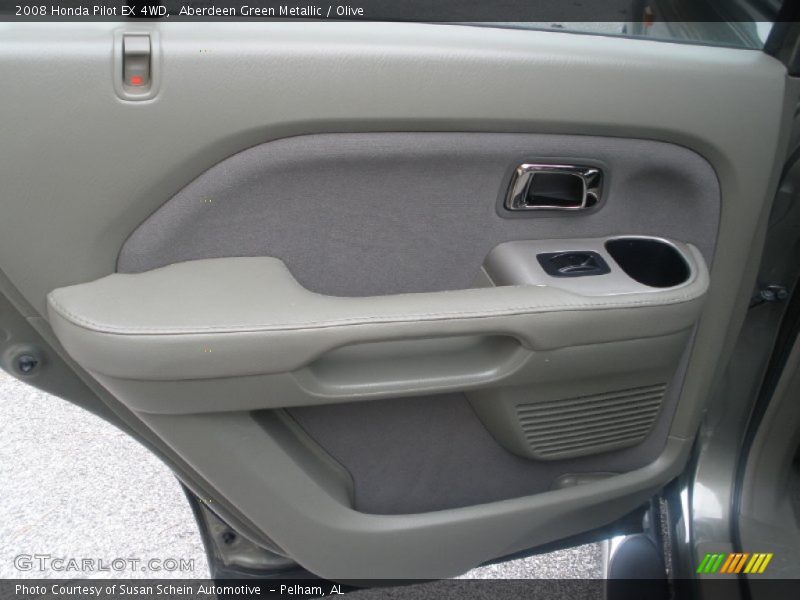 Aberdeen Green Metallic / Olive 2008 Honda Pilot EX 4WD