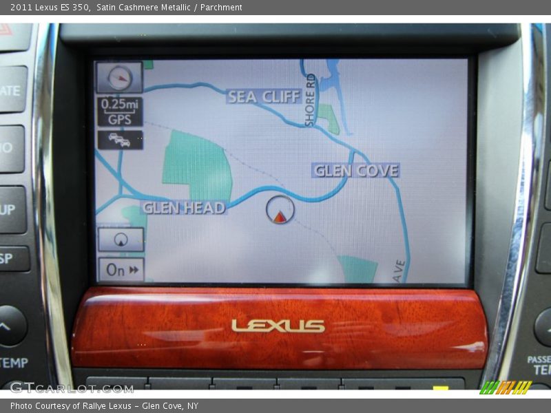 Satin Cashmere Metallic / Parchment 2011 Lexus ES 350