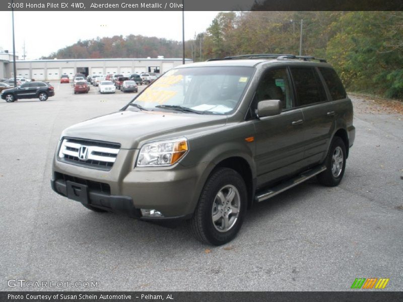 Aberdeen Green Metallic / Olive 2008 Honda Pilot EX 4WD