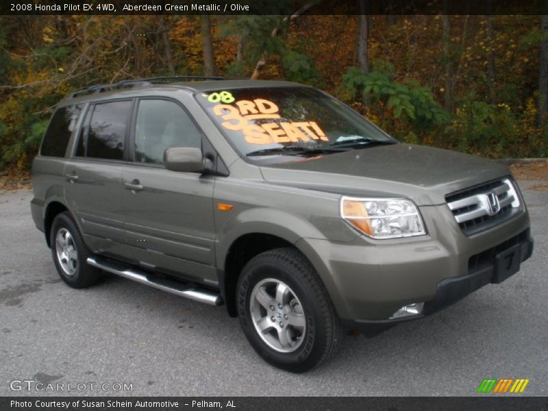 Aberdeen Green Metallic / Olive 2008 Honda Pilot EX 4WD