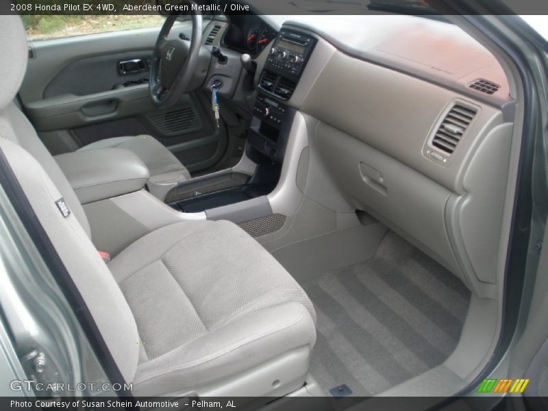 Aberdeen Green Metallic / Olive 2008 Honda Pilot EX 4WD