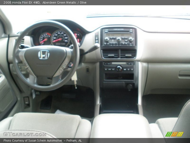 Aberdeen Green Metallic / Olive 2008 Honda Pilot EX 4WD