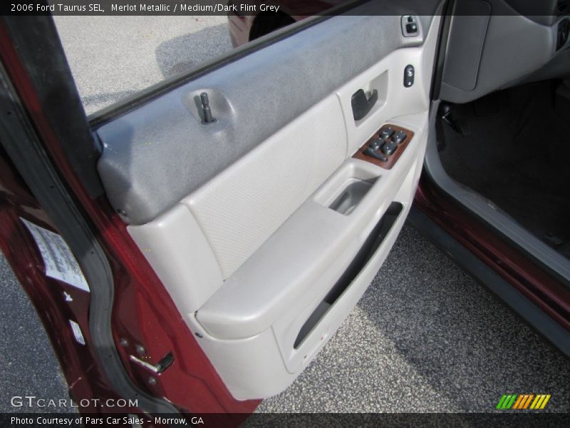 Merlot Metallic / Medium/Dark Flint Grey 2006 Ford Taurus SEL