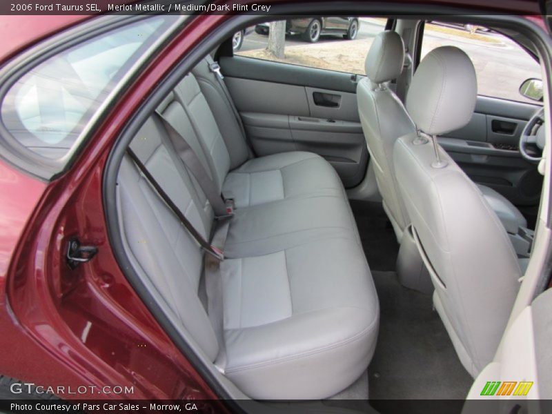 Merlot Metallic / Medium/Dark Flint Grey 2006 Ford Taurus SEL
