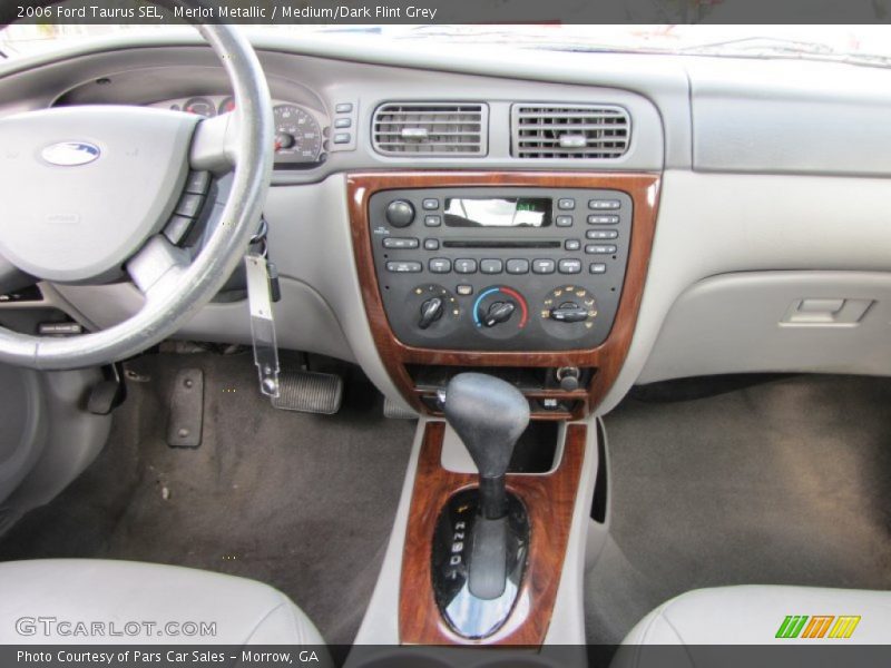 Merlot Metallic / Medium/Dark Flint Grey 2006 Ford Taurus SEL