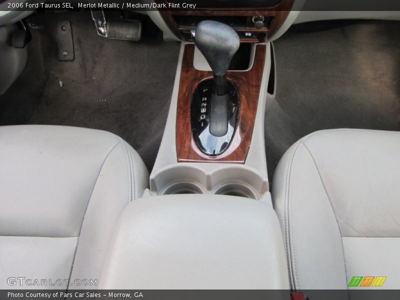 Merlot Metallic / Medium/Dark Flint Grey 2006 Ford Taurus SEL